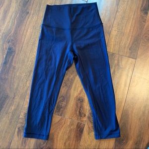 Lululemon Align Crop - True Navy EUC Size 4